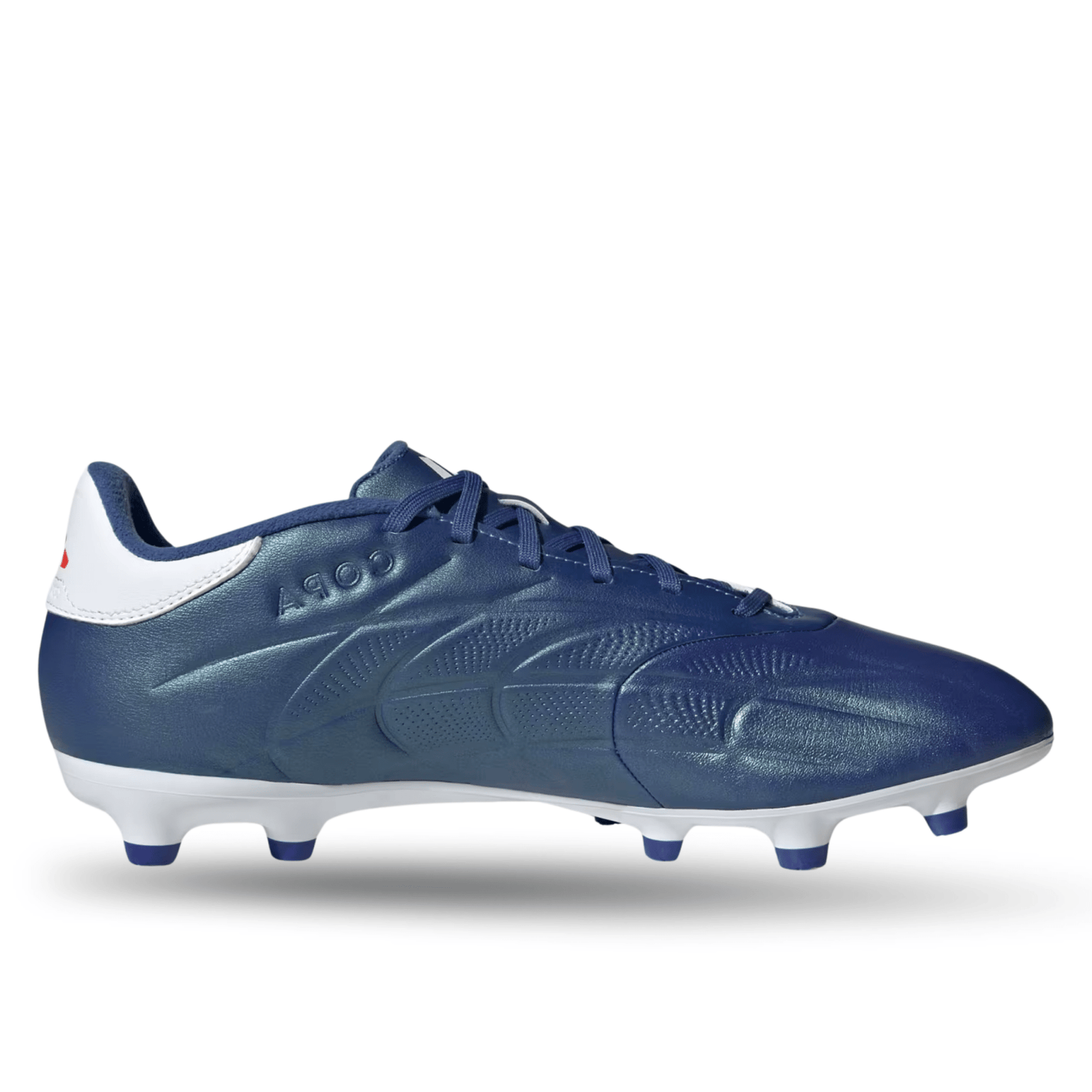 adidas Copa Pure II.3 Firm Ground Soccer Cleats (Lucid Blue/Cloud White) | SoccerWearhouse