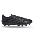 adidas Copa Pure III Elite FG Soccer Cleats (Black/Carbon/Lucid Red)