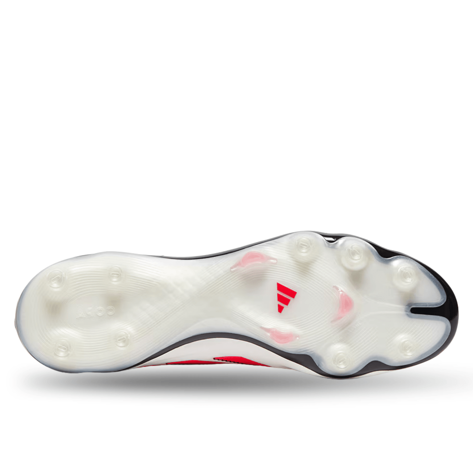 adidas Copa Pure III Elite FG Soccer Cleats (White/Lucid Red/Black) | SoccerWearhouse