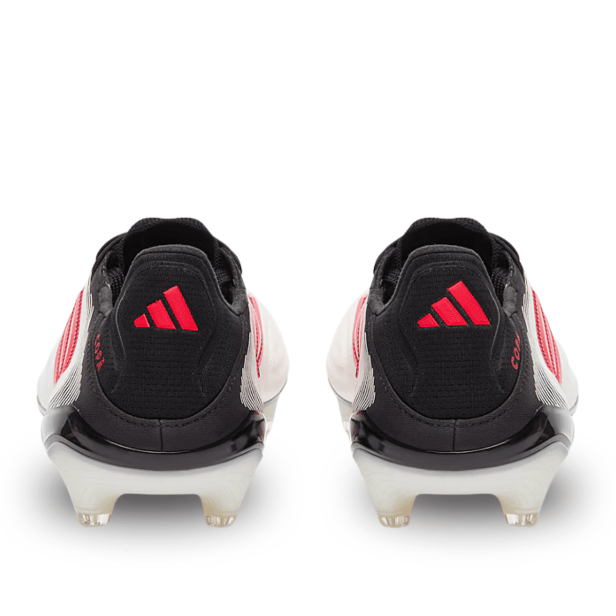 adidas Copa Pure III Elite FG Soccer Cleats (White/Lucid Red/Black) | SoccerWearhouse
