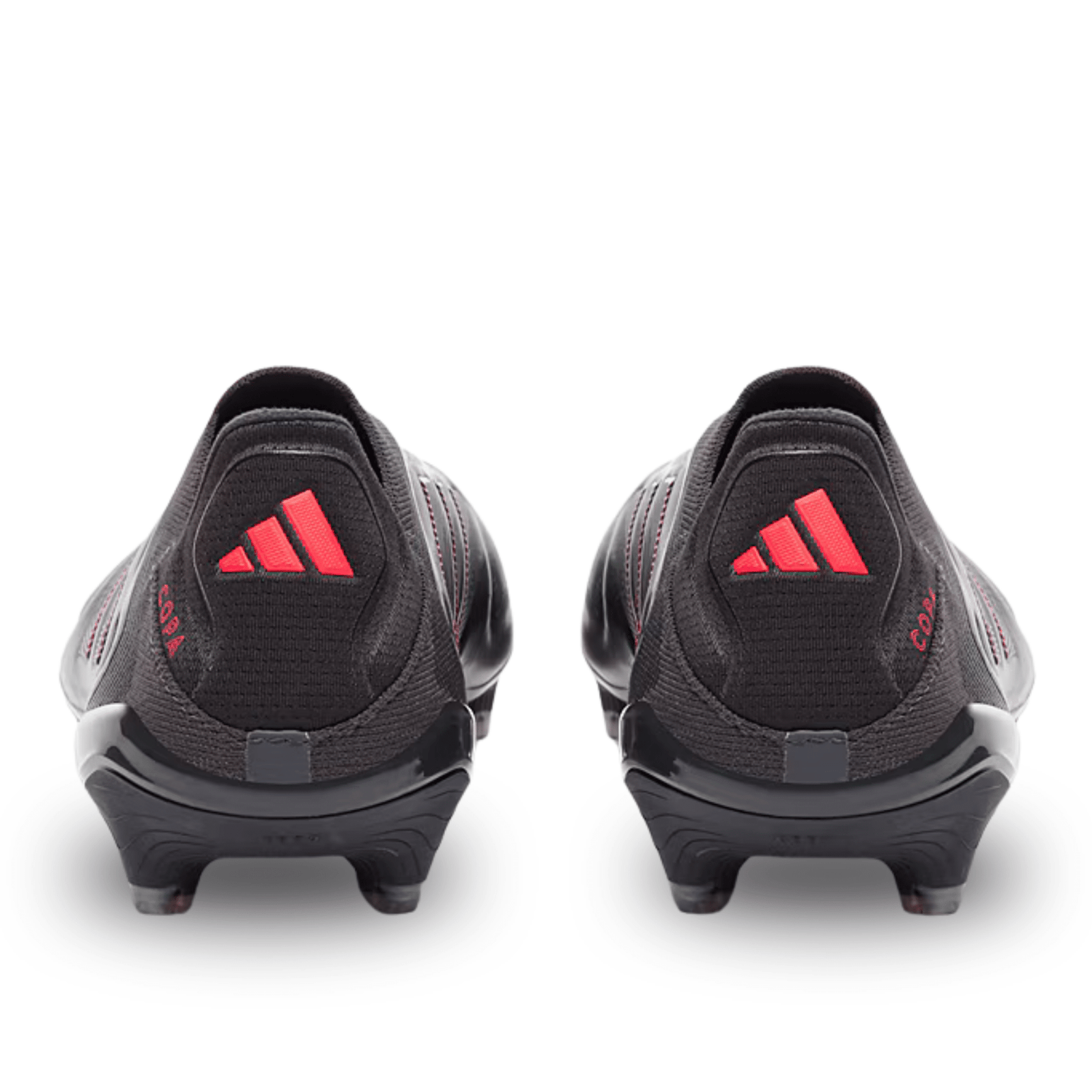 adidas Copa Pure III Elite Laceless FG Soccer Cleats (Black/Carbon/Lucid Red) | SoccerWearhouse