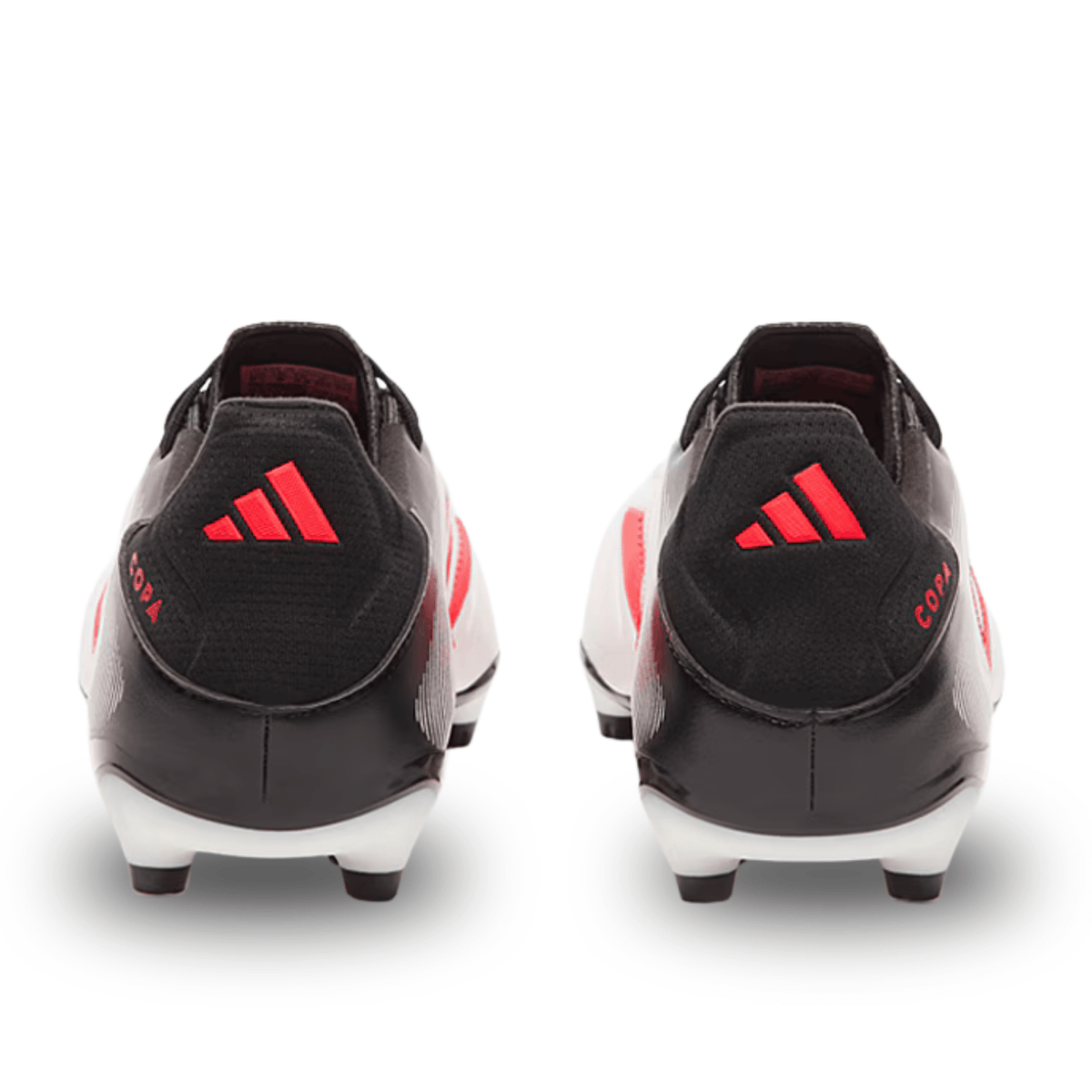 adidas Copa Pure III League FG/MG Soccer Cleats (White/Lucid Red/Black) | SoccerWearhouse