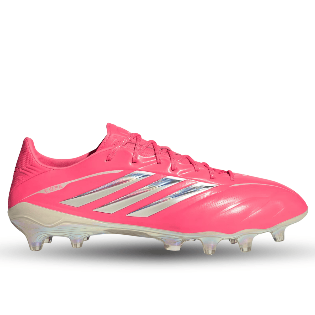 adidas Copa Pure IV Elite FG Soccer Cleats (Pink/Ivory) | SoccerWearhouse