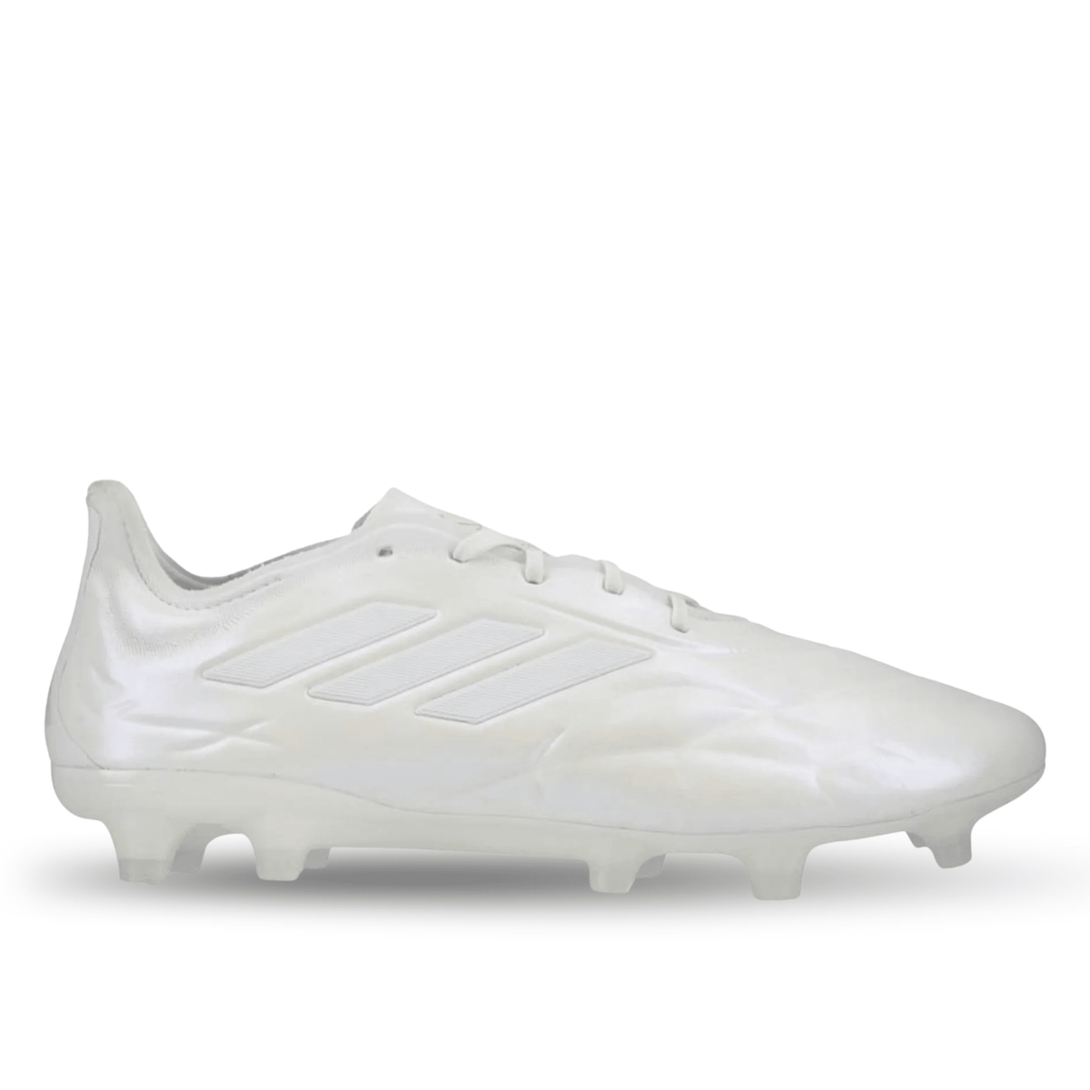 adidas Copa Pure.1 FG Soccer Cleats (Pearlized White/Metallic) | SoccerWearhouse
