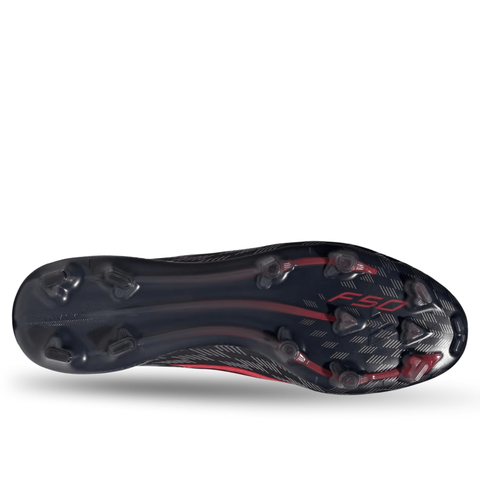 adidas F50 Elite Firm Ground Soccer Cleats (Black/Lucid Red) | SoccerWearhouse