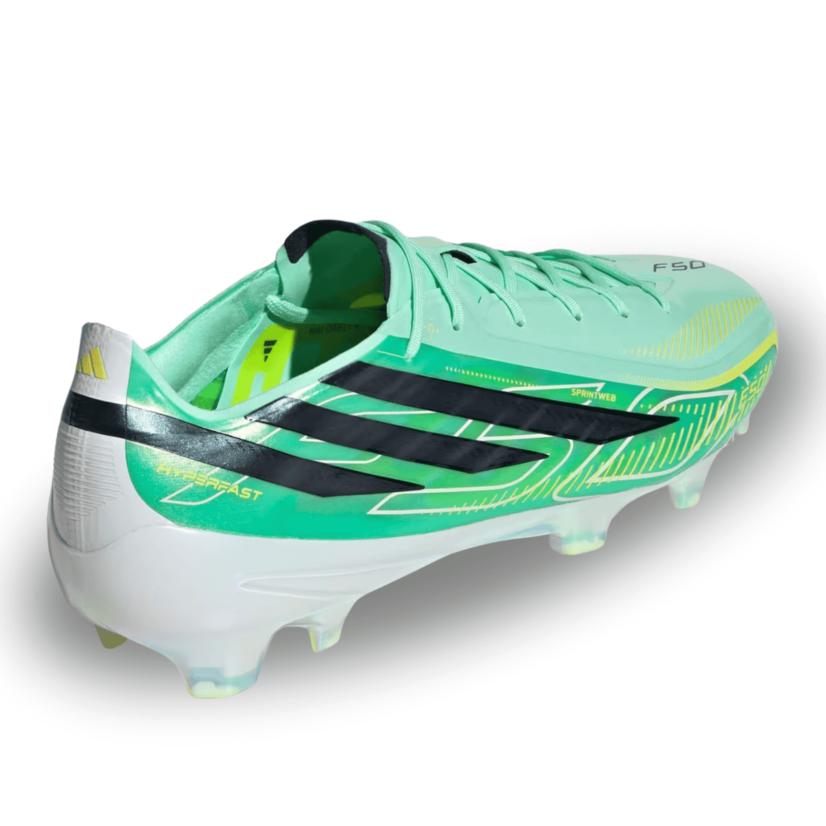 Adidas F50 Hyperfast Elite FG Soccer Cleats (Pulse Mint/Core Black) | SoccerWearhouse