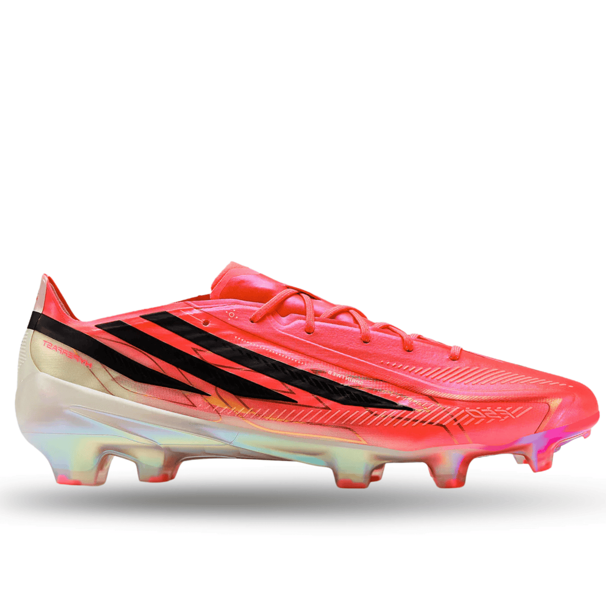 adidas F50 Hyperfast Elite Firm Ground Soccer Cleats (Pink/Black) | SoccerWearhouse
