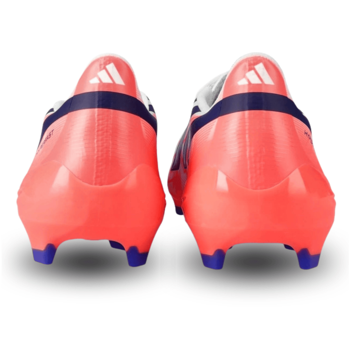 adidas F50 Hyperfast League FG Soccer Cleats (White/Purple/Pink) | SoccerWearhouse