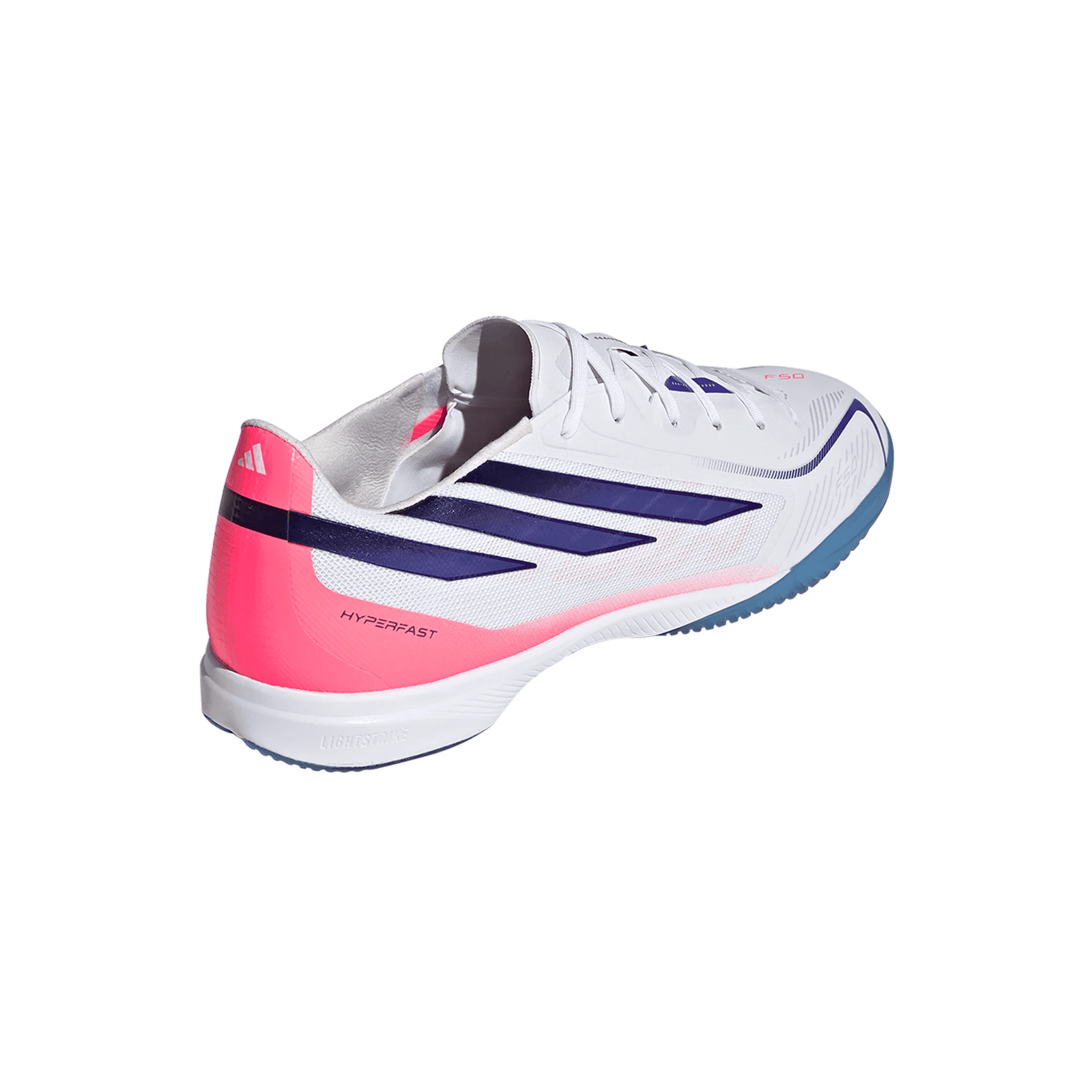 adidas F50 Hyperfast Pro Indoor Soccer Shoes (Multi/White) | SoccerWearhouse