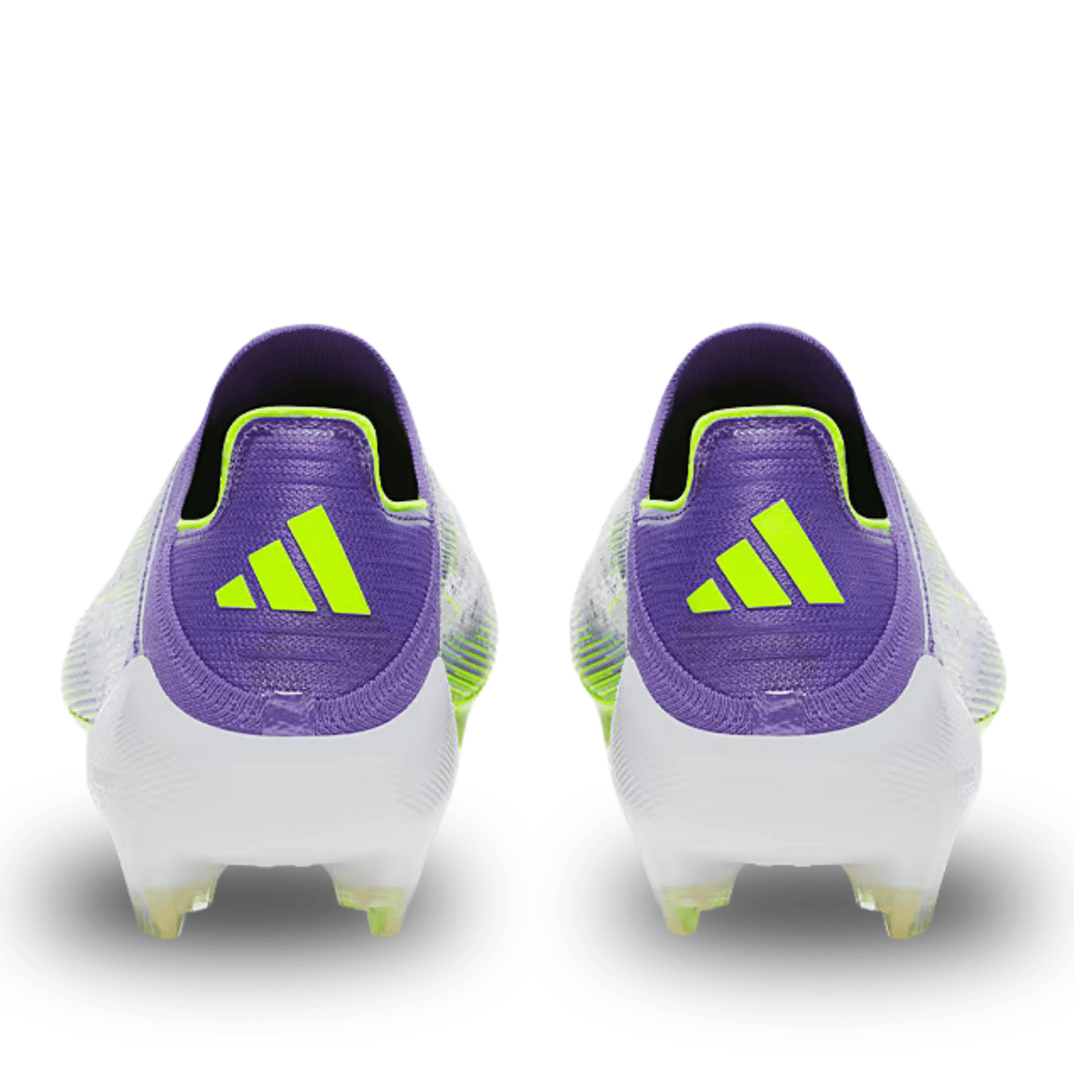 adidas F50 Laceless Elite FG Soccer Cleats (Purple Rush/Lucid Lemon) | SoccerWearhouse