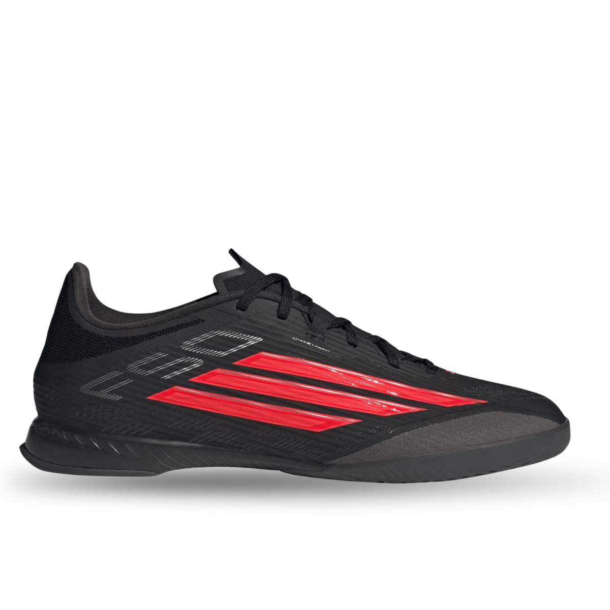adidas F50 League Indoor Soccer Shoes (Black/Lucid Red) | SoccerWearhouse