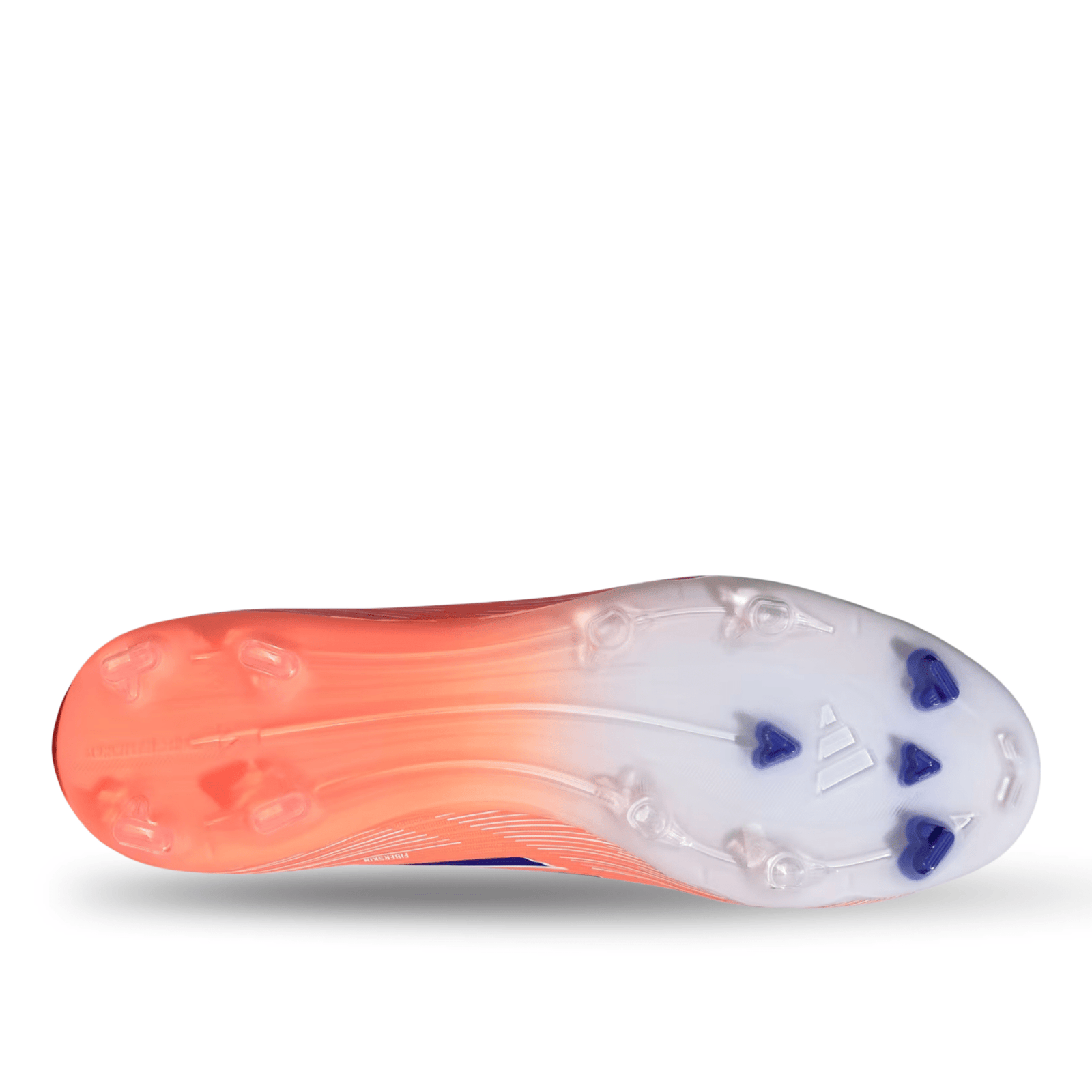 adidas F50 League Laceless FG/MG Soccer Cleats (Orange/Lucid Blue/White) | SoccerWearhouse