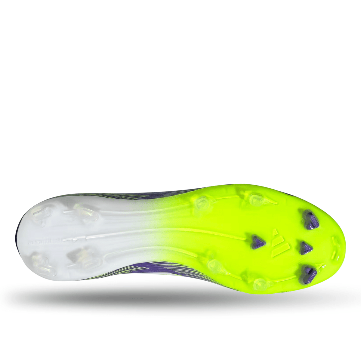 adidas F50 League Laceless FG/MG Soccer Cleats (Purple Rush/Lucid Lemon) | SoccerWearhouse
