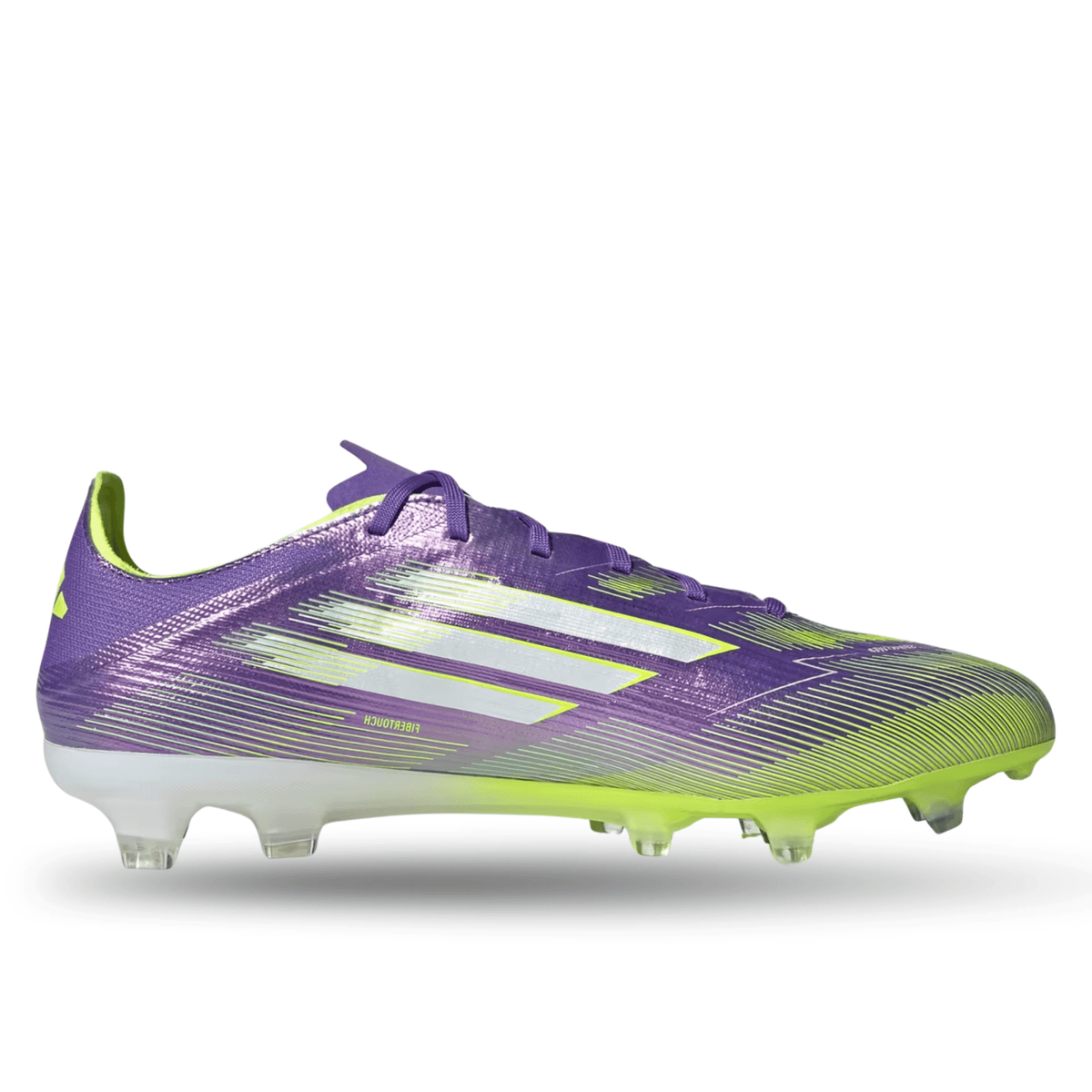 adidas F50 Pro FG Soccer Cleats (Purple Rush/Lucid Lemon) | SoccerWearhouse