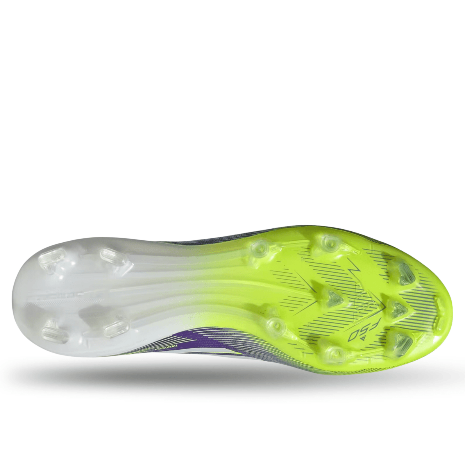 adidas F50 Pro FG Soccer Cleats (Purple Rush/Lucid Lemon) | SoccerWearhouse