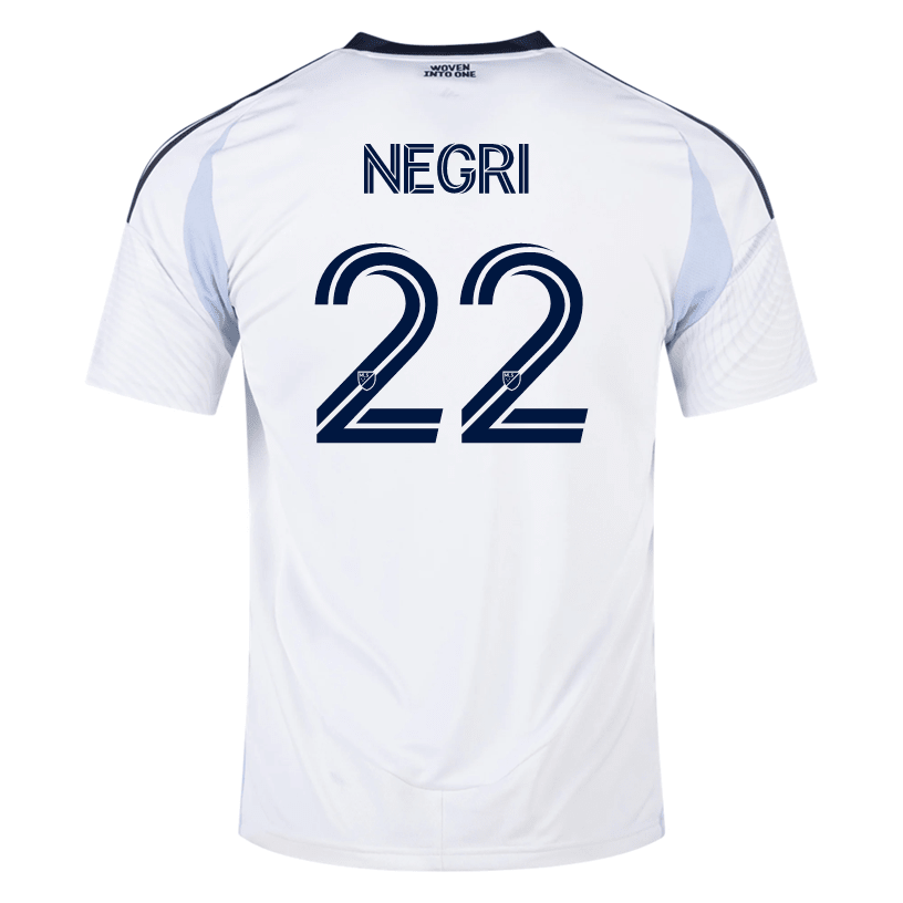 adidas Franco Negri San Diego FC Away Jersey 25/26 (White) | SoccerWearhouse