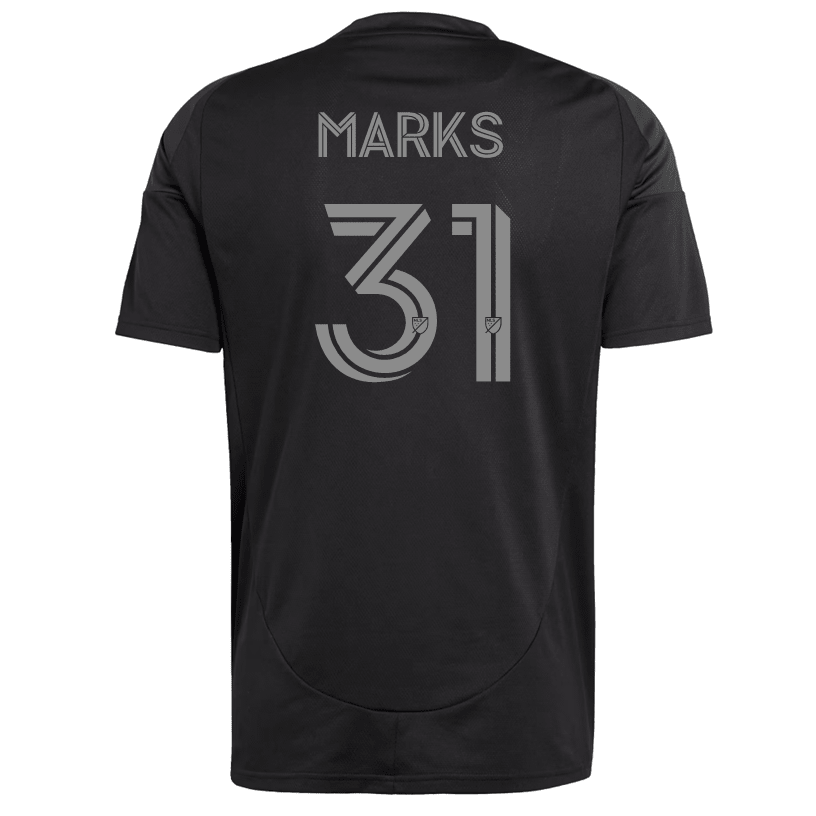 adidas George Marks Charlotte FC Away Jersey 25/26 (Black) | SoccerWearhouse