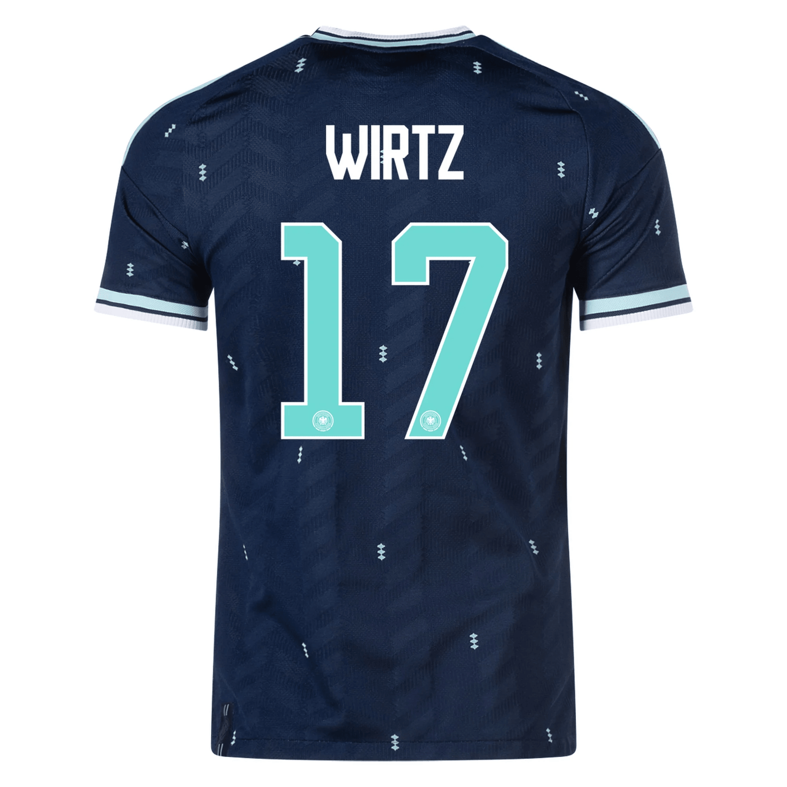 adidas Germany Authentic Florian Wirtz Away Jersey 2026 (Navy) | SoccerWearhouse