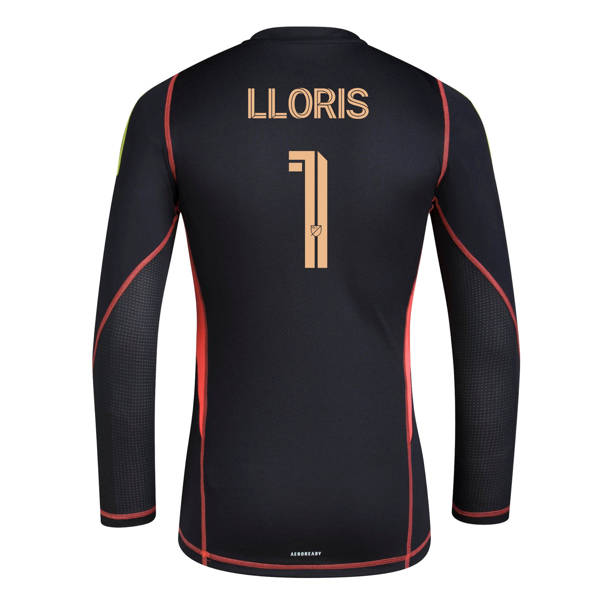 adidas Hugo LLoris LAFC Los Angeles FC Goalkeeper Tiro 24 Jersey (Black/Multi) | SoccerWearhouse