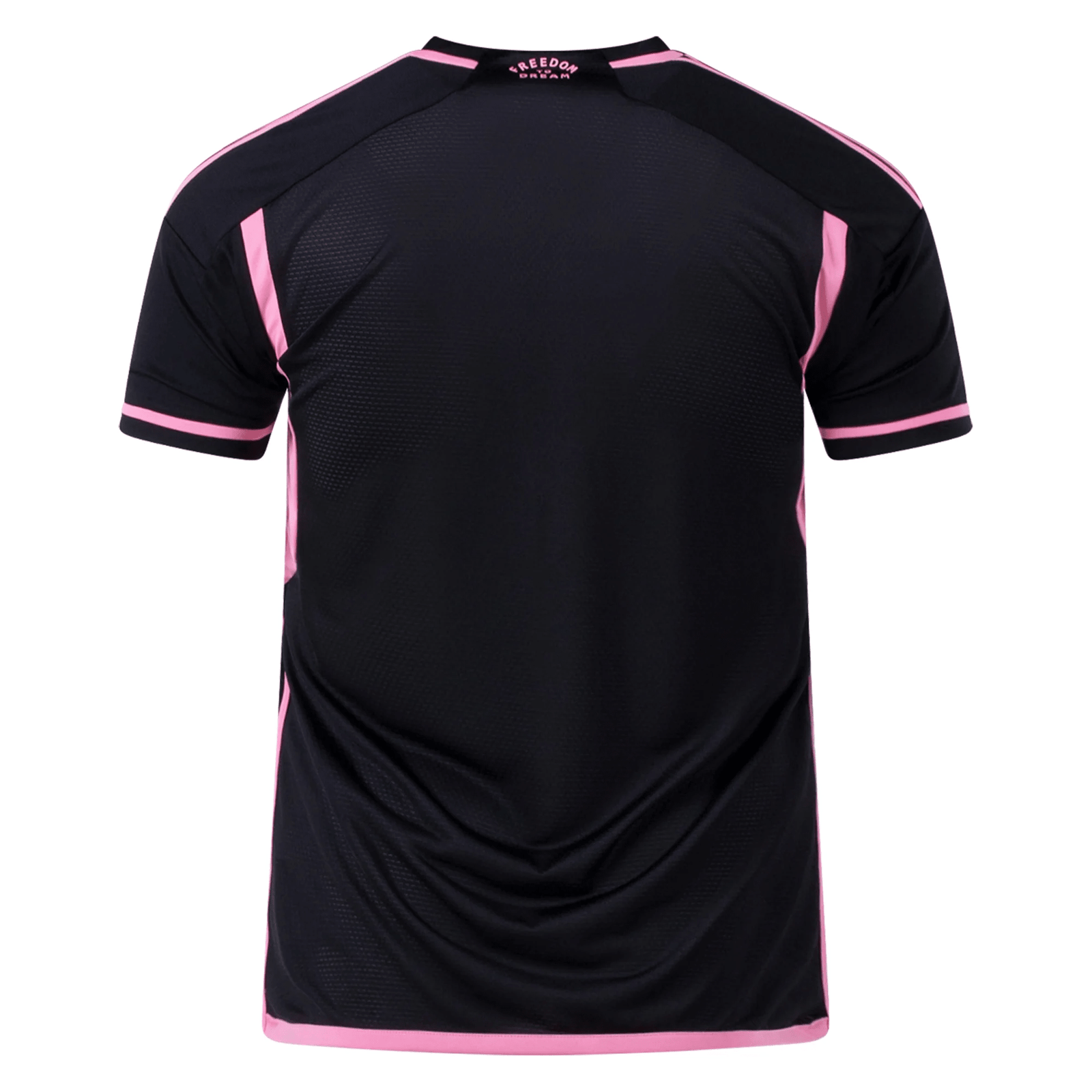 adidas Inter Miami Authentic Away Jersey 23/24 (Black/Pink) | SoccerWearhouse