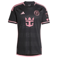 adidas Inter Miami Authentic Royal Caribbean Away Jersey w/ MLS + Apple TV Patches 23/24 (Black/Bliss Pink)