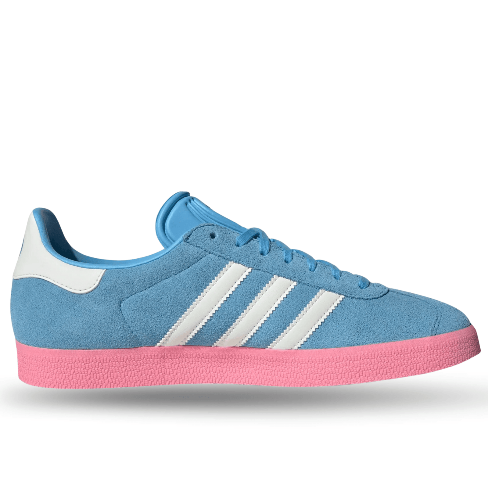 adidas Inter Miami Gazelle Indoor Soccer Shoes (Sky Blue/Pink) | SoccerWearhouse