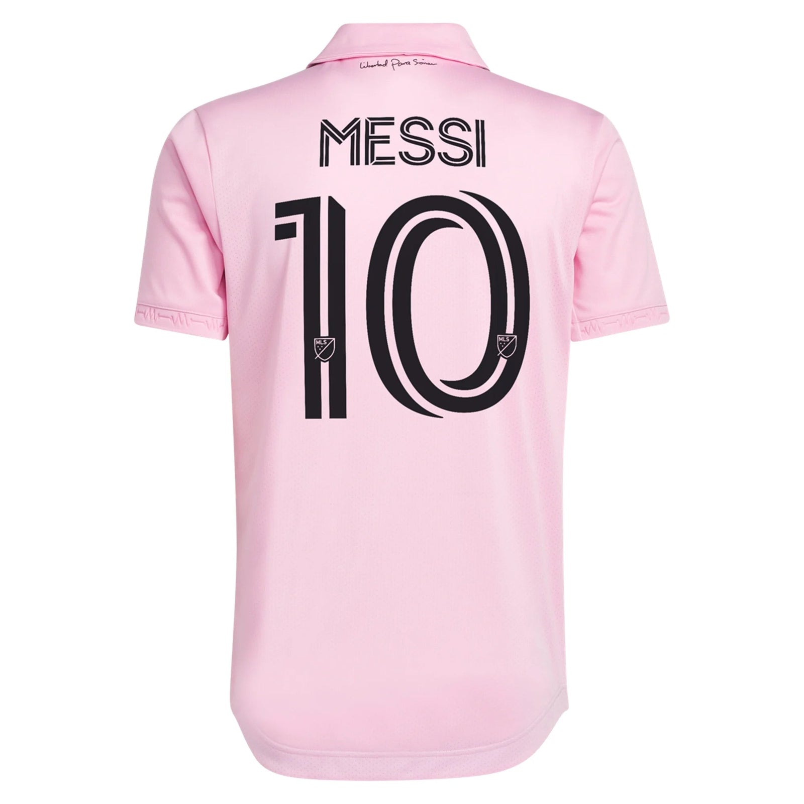 adidas Inter Miami Lionel Messi Authentic Home Jersey 22/23 (True Pink/Black) | SoccerWearhouse