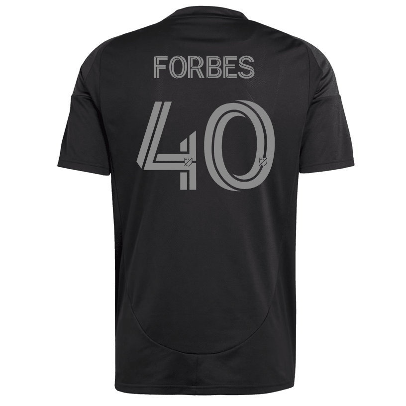 adidas Jahlane Forbes Charlotte FC Away Jersey 25/26 (Black) | SoccerWearhouse