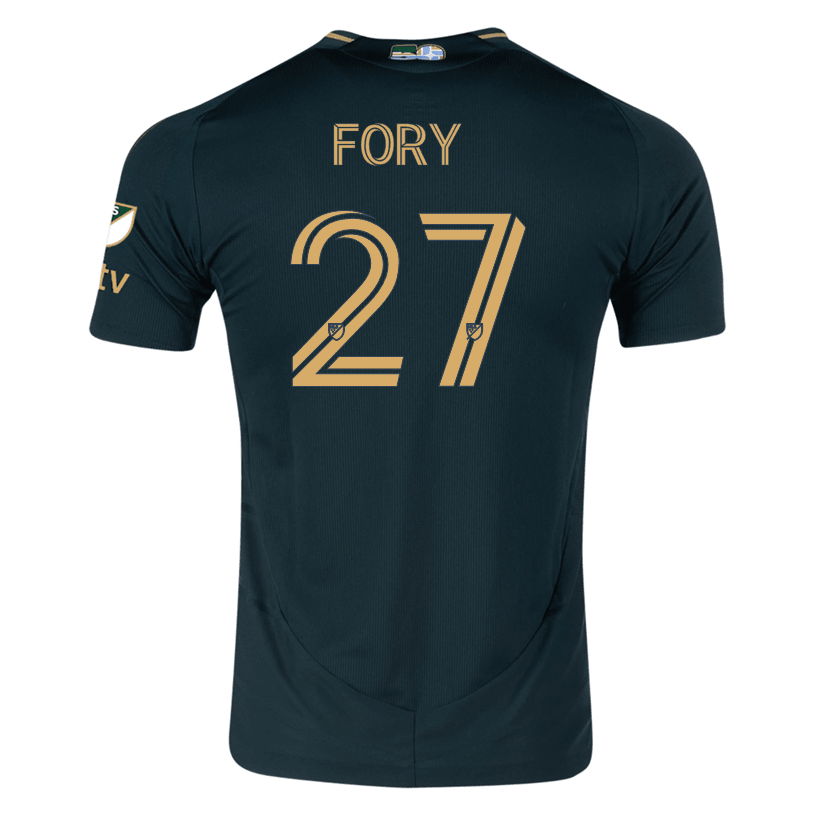 adidas Jimer Fory Portland Timbers Authentic Home Jersey w/ MLS &amp; Apple Patch 25/26 (Green/Gold) | SoccerWearhouse
