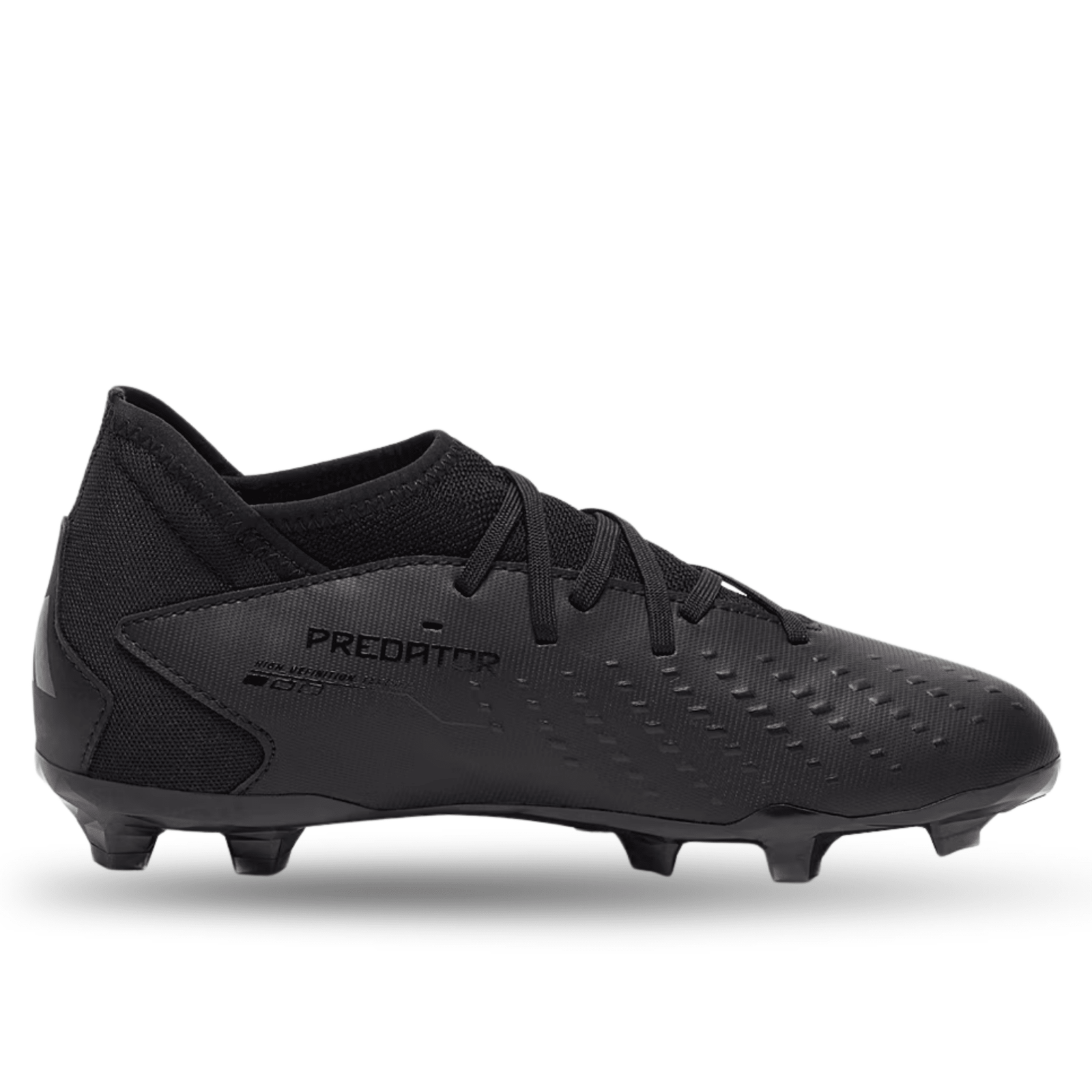 adidas Jr. Predator Accuracy.3 Firm Ground Soccer Cleats (Core Black) | SoccerWearhouse