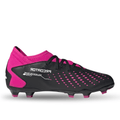 adidas Jr. Predator Accuracy.3 Firm Ground Soccer Cleats (Core Black/Team Shock Pink)
