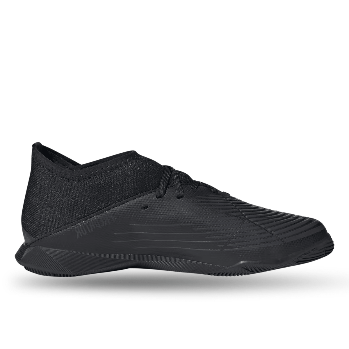 adidas Jr. Predator Edge .3 Indoor Soccer Shoes (Core Black) | SoccerWearhouse