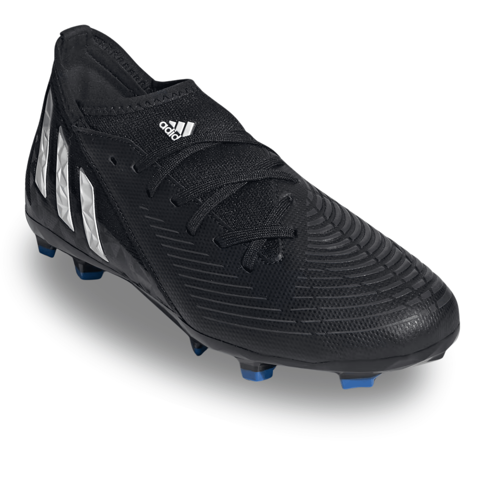 adidas Jr. Predator Edge.3 FG Soccer Cleats (Core Black) | SoccerWearhouse