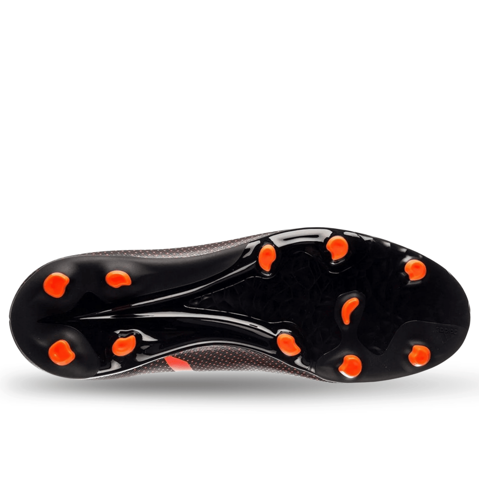 adidas Jr. X 17.3 FG Soccer Cleats (Black/Solar Red) | SoccerWearhouse
