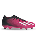 adidas Jr. X Speedportal.1 Firm Ground Soccer Cleats (Team Shock Pink/Black)