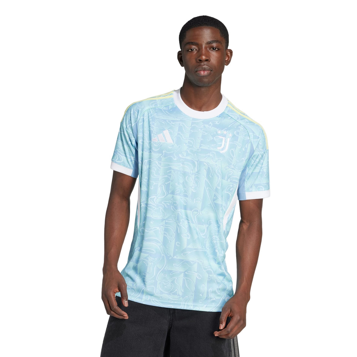 adidas Juventus 25/26 Away Jersey (Ash Blue) | SoccerWearhouse