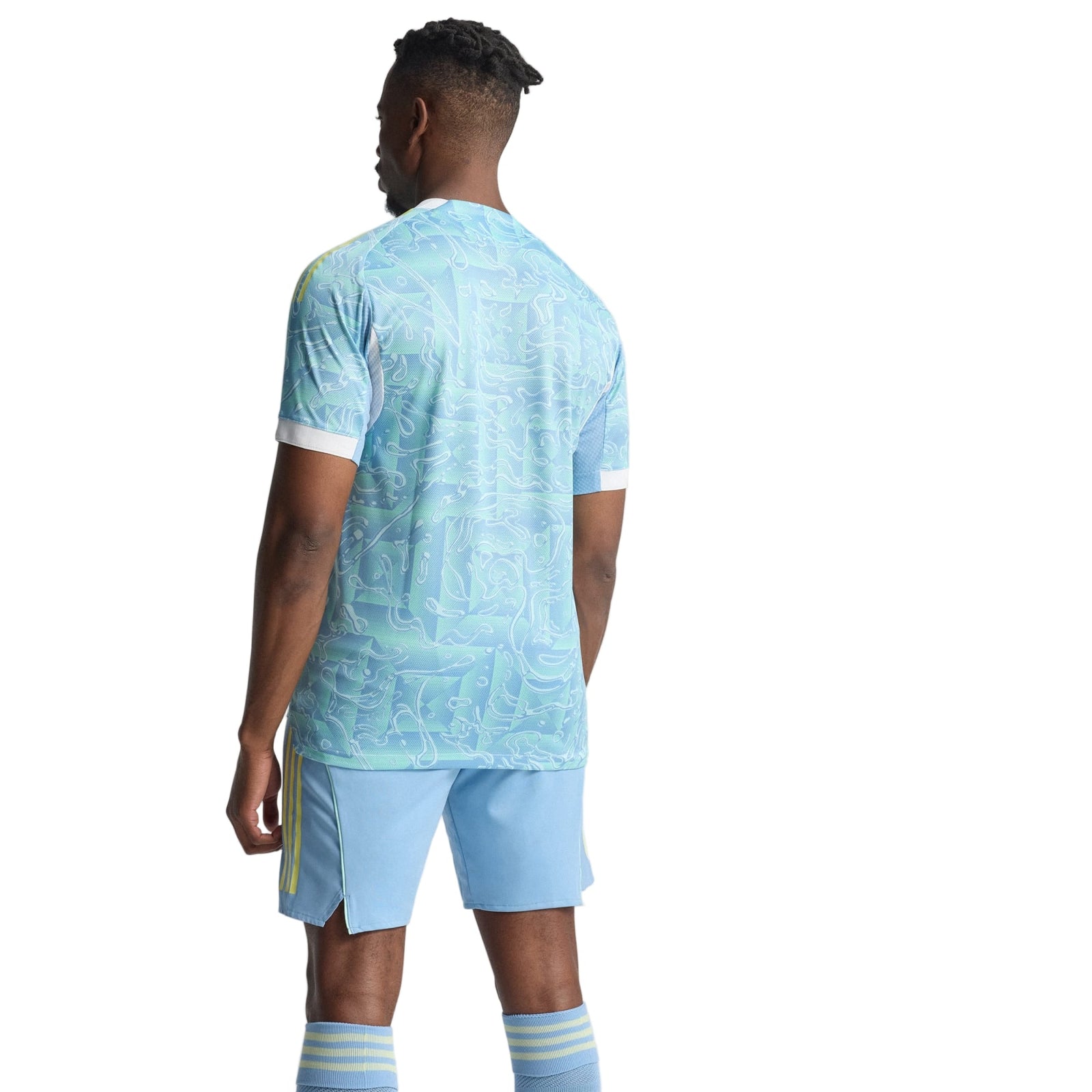 adidas Juventus Authentic Away Jersey 25/26 (Ash Blue) | SoccerWearhouse