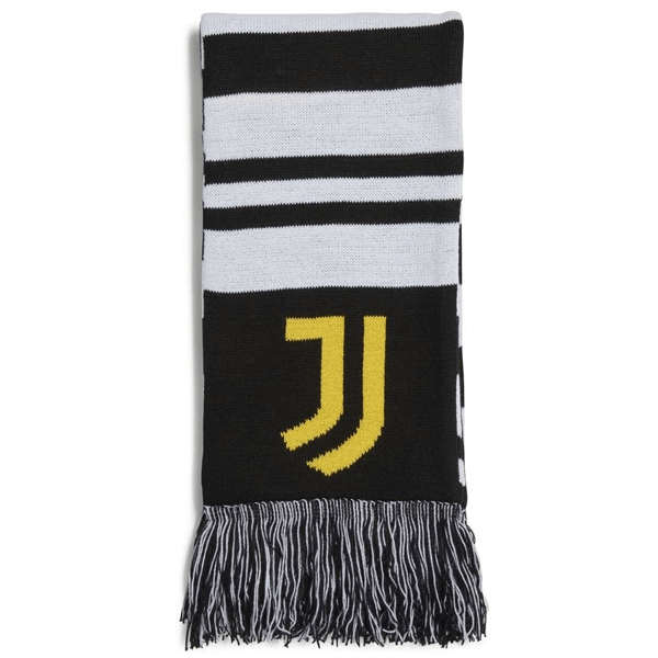 adidas Juventus Scarf 23/24 (Black/White) | SoccerWearhouse