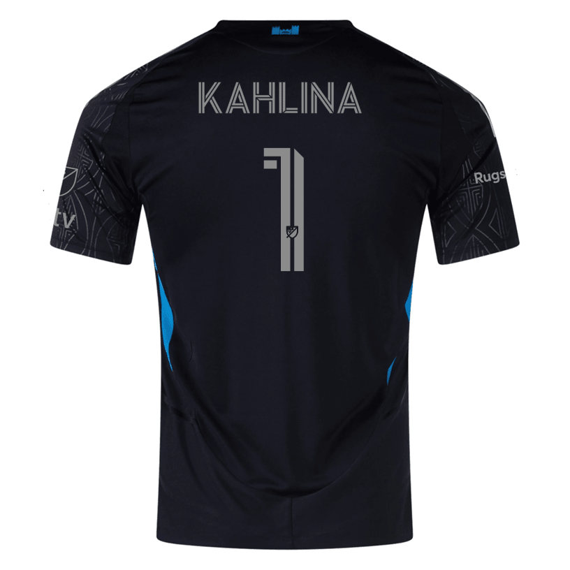 adidas Kristijan Kahlina Charlotte FC Authentic Away Jersey 25/26 (Black) | SoccerWearhouse