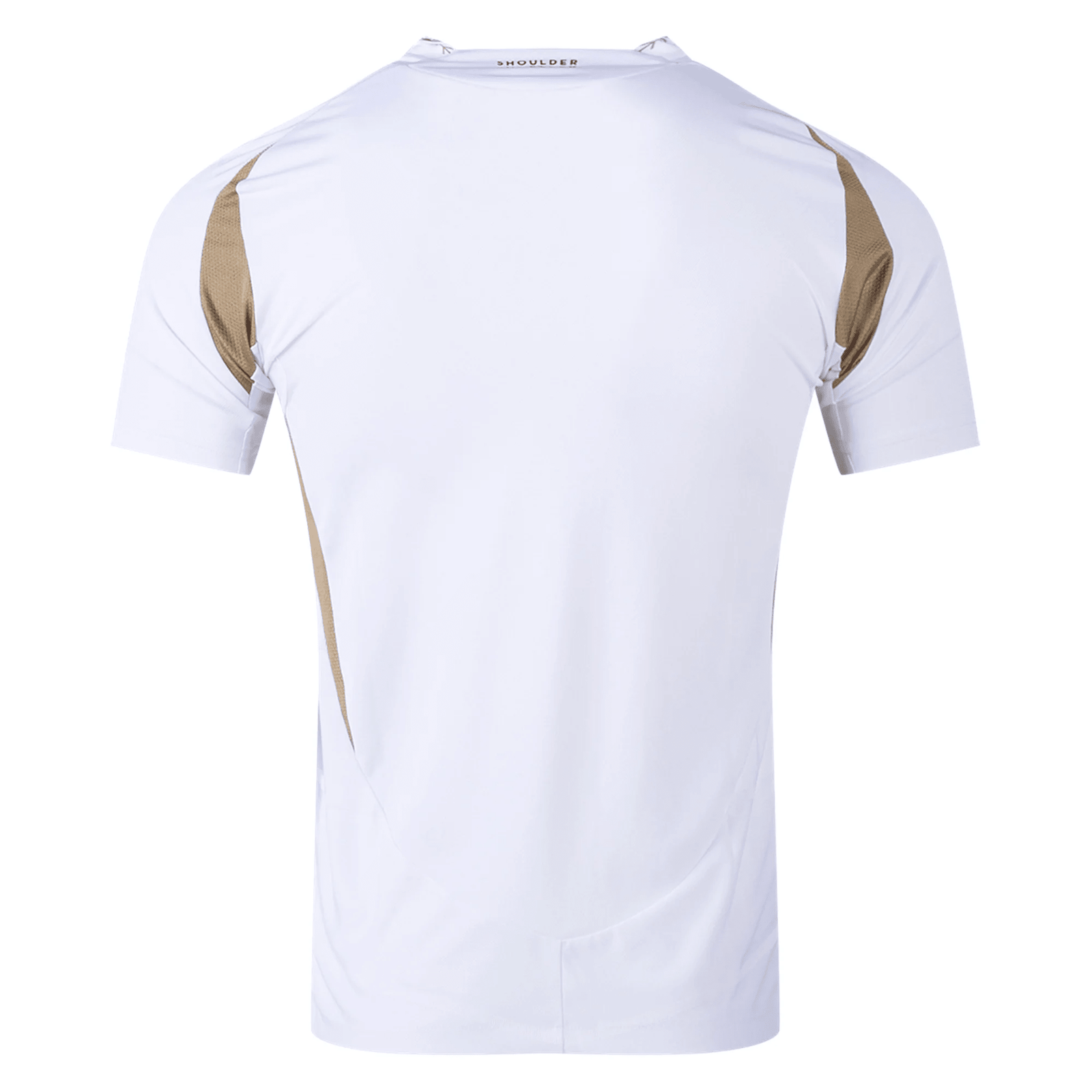 adidas LAFC Authentic Away Jersey w/ MLS + Apple + Ford & LAFD Logo 25/26 (White/Gold) | SoccerWearhouse