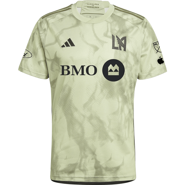Adidas LAFC Carlos Vela Away Jersey w/ MLS + Apple TV Patches 24/25 (Magic Lime) | SoccerWearhouse