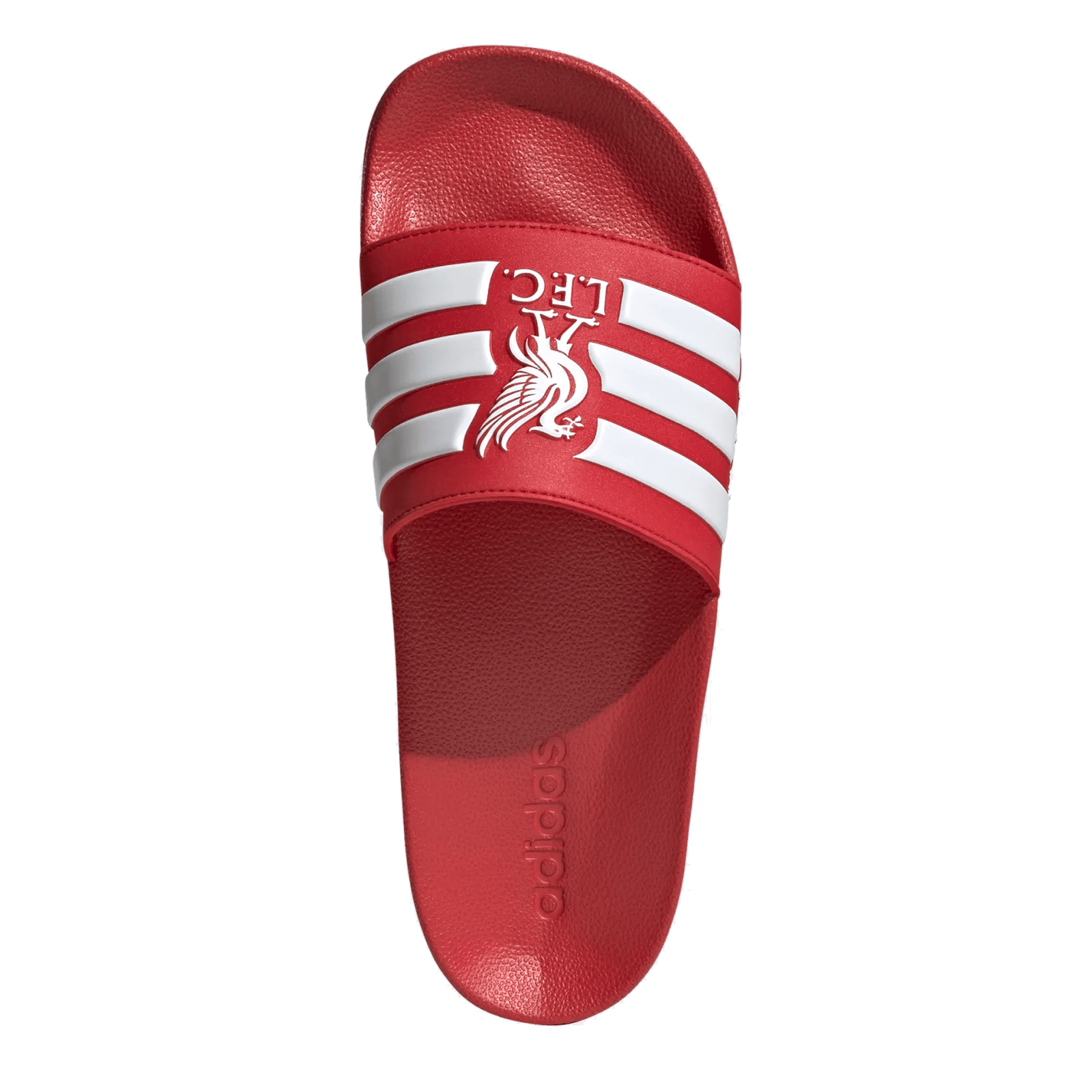 adidas Liverpool Adilette Shower Sandal (Red/White) | SoccerWearhouse