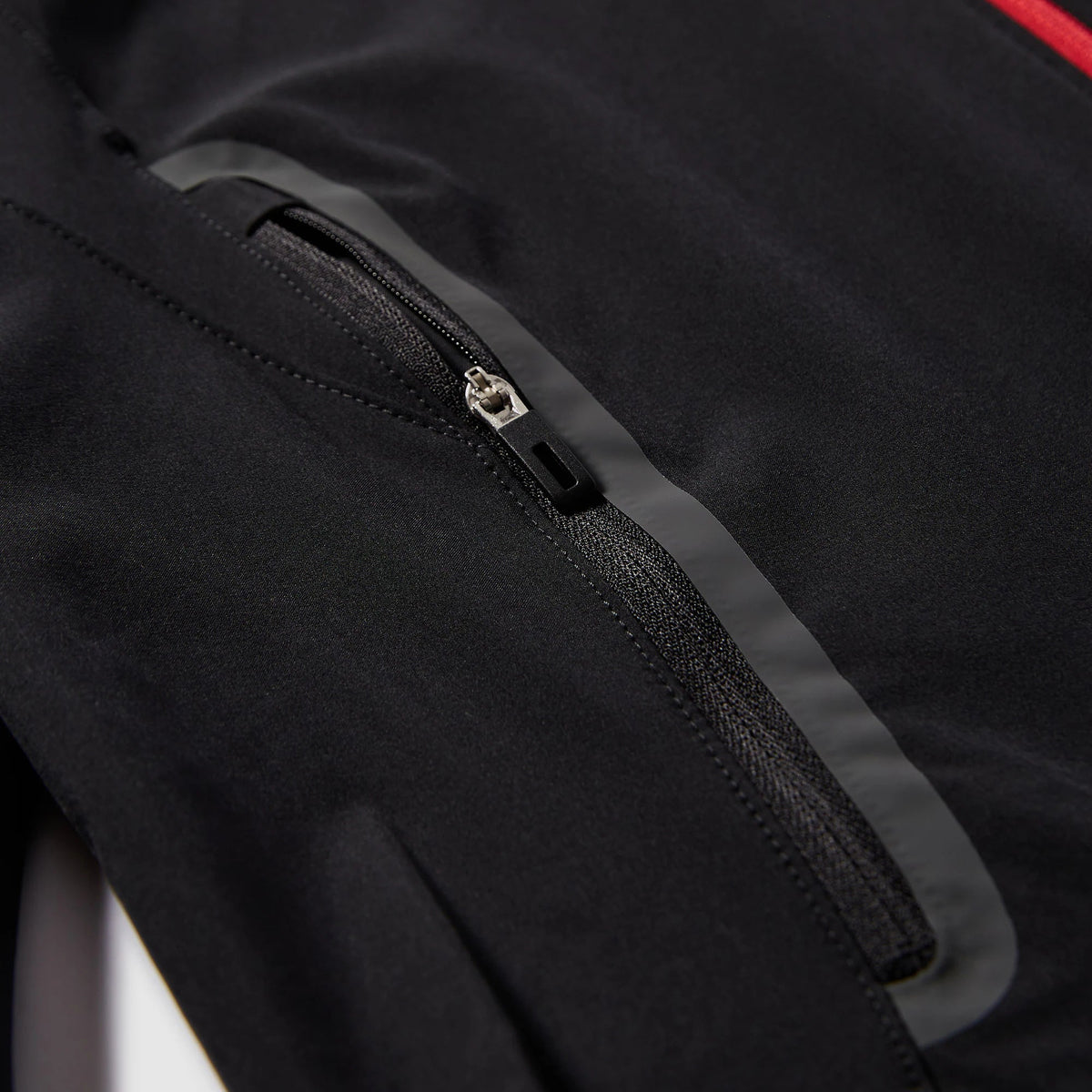 adidas Liverpool FC 25/26 VIS Tech Travel Jacket (Black/Red) | SoccerWearhouse