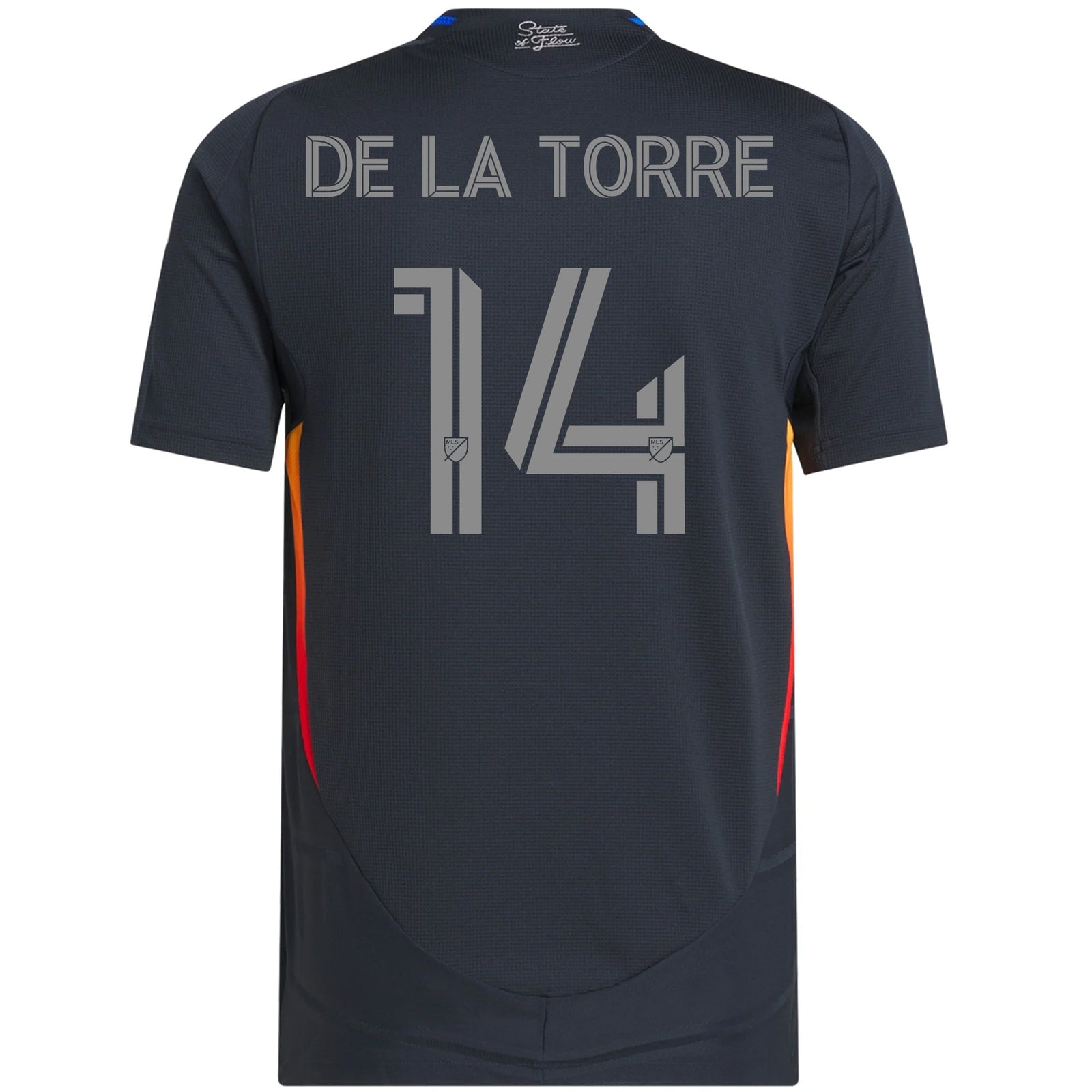 adidas Luca De La Torre San Diego FC Authentic Home Jersey w/ MLS + Apple TV Patches 25/26 (Night Navy) | SoccerWearhouse