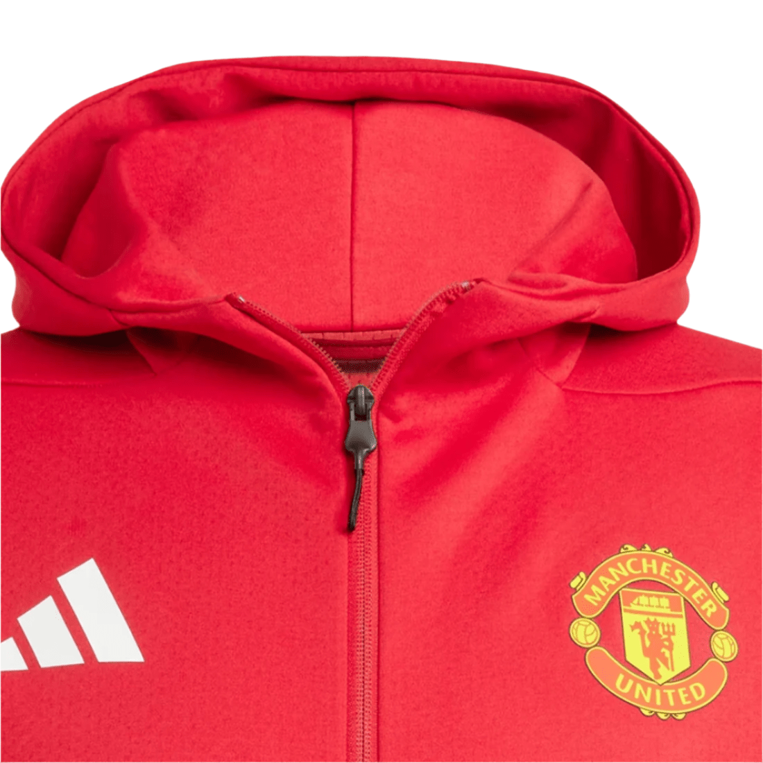 adidas Manchester United 25/26 Anthem Jacket (Red) | SoccerWearhouse