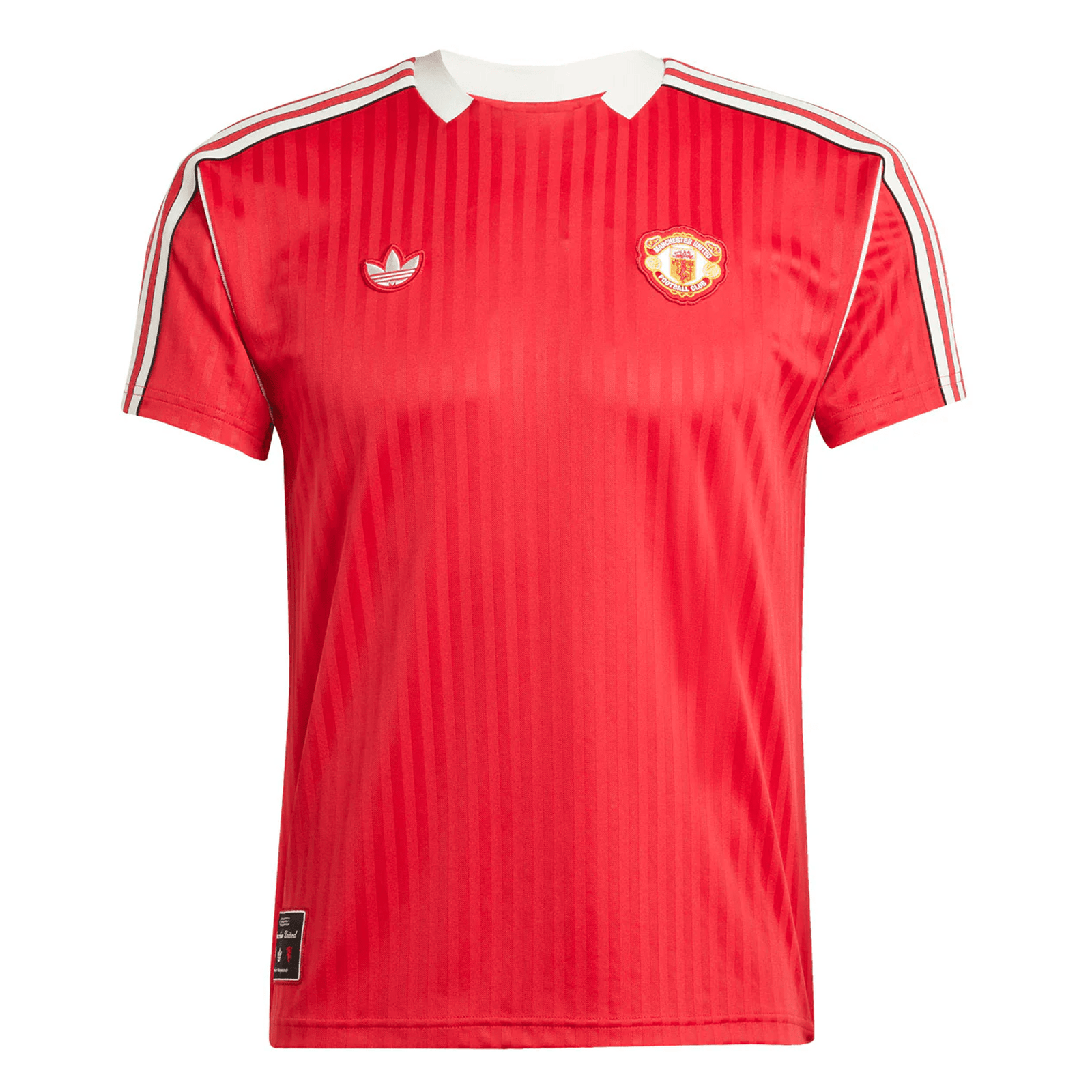 adidas Manchester United Icon Jersey 24/25 (Red) | SoccerWearhouse