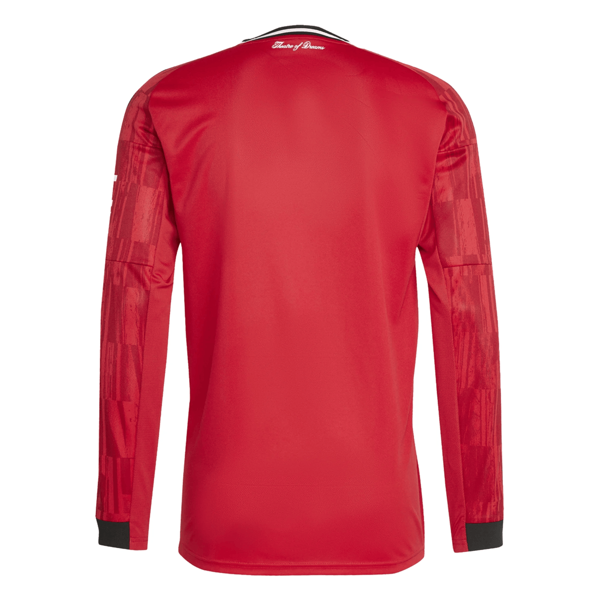 adidas Manchester United Long Sleeve Home Jersey 25/26 (Red) | SoccerWearhouse
