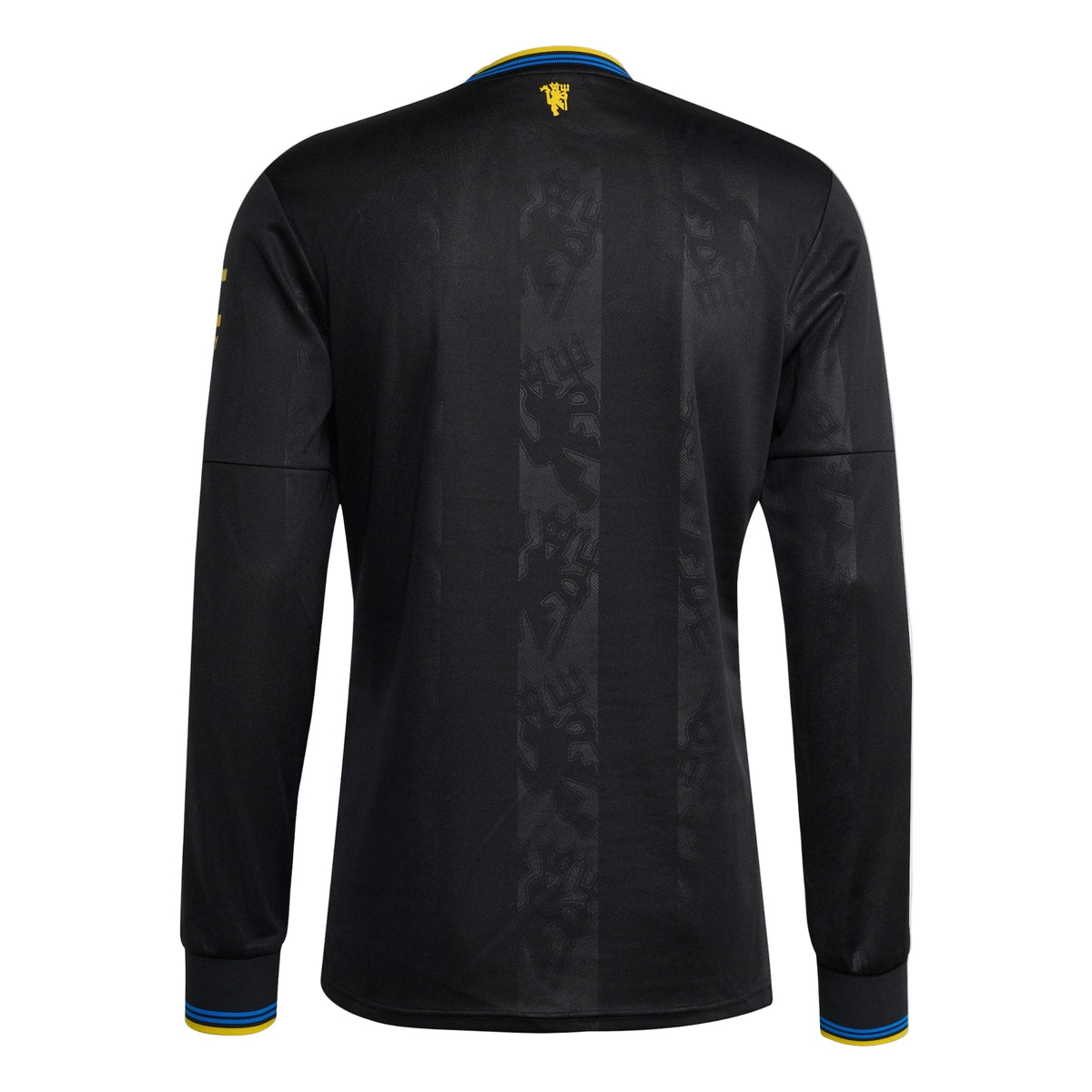 adidas Manchester United Long Sleeve Third Jersey 25/26 (Black) | SoccerWearhouse