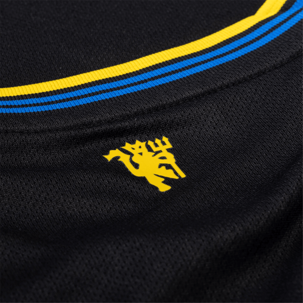 adidas Manchester United Third Jersey 25/26 (Black/Preloved Yellow) | SoccerWearhouse