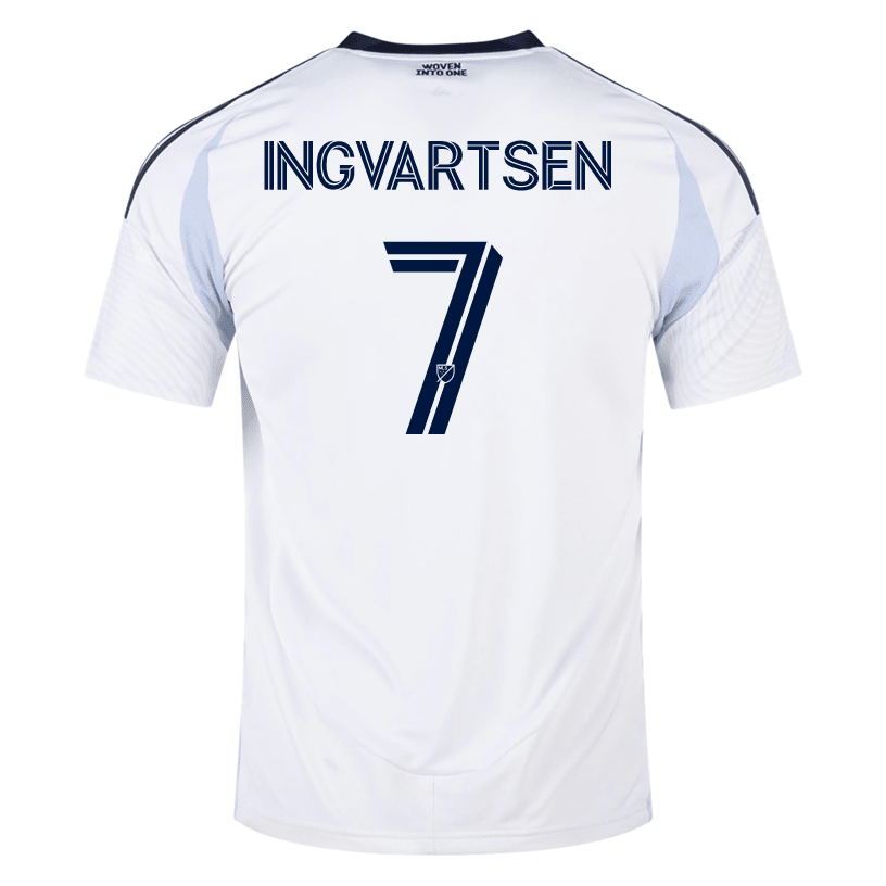 adidas Marcus Ingvartsen San Diego FC Away Jersey 25/26 (White) | SoccerWearhouse